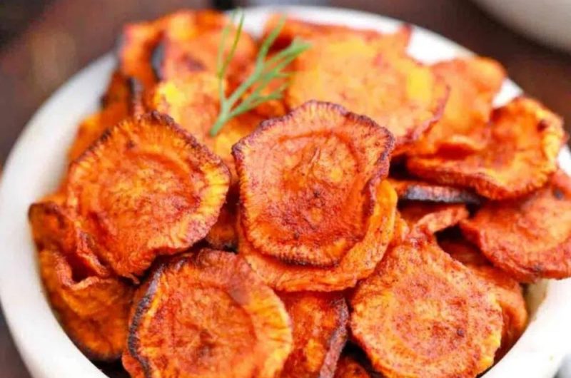 Carrot Chips Air Fryer Recipe